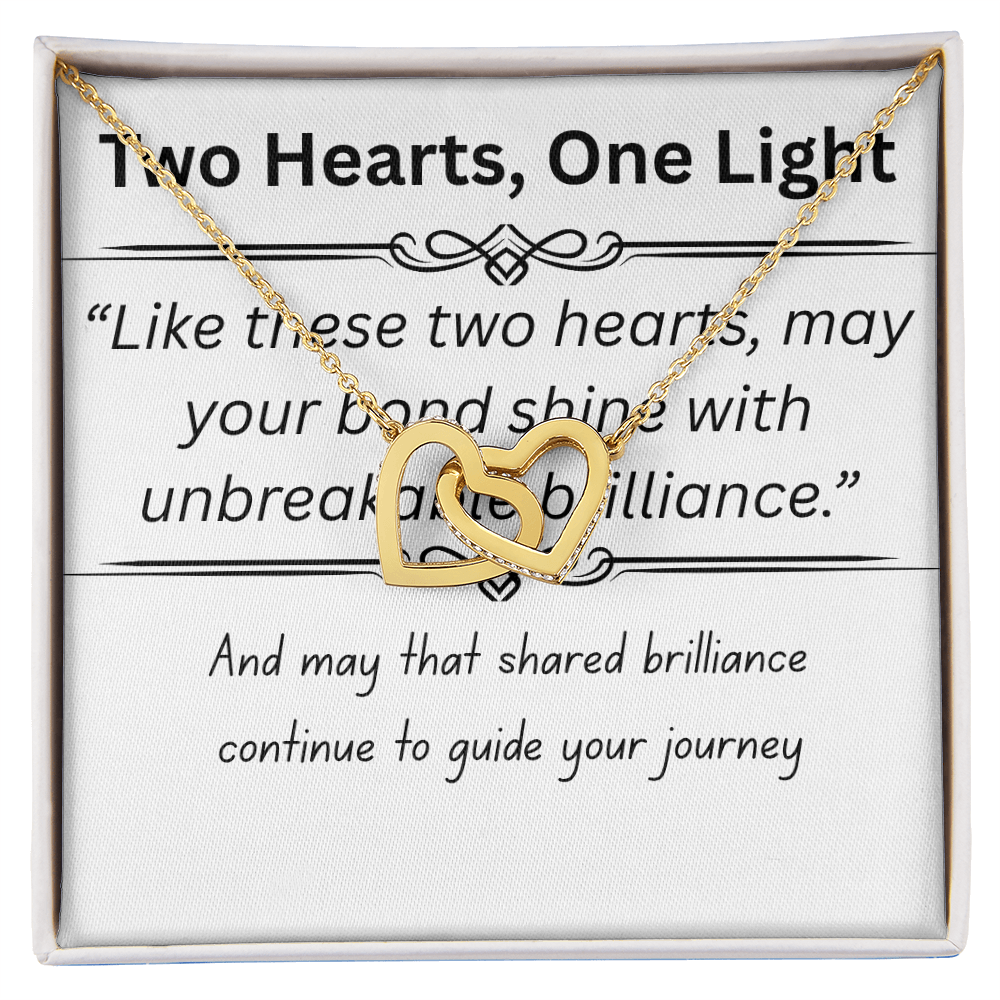 Two Hearts, One Light-Necklace