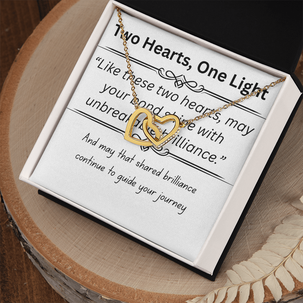 Two Hearts, One Light-Necklace