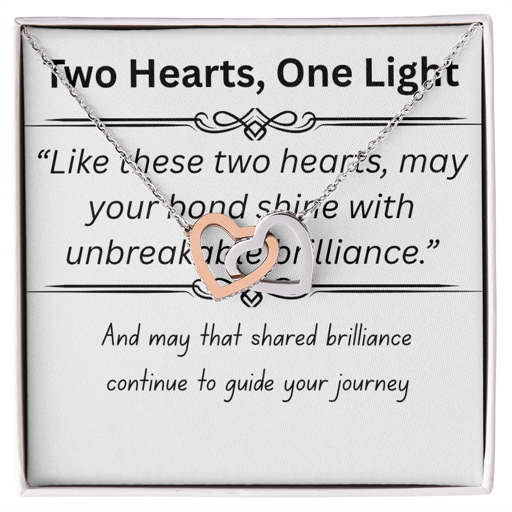 Two Hearts, One Light-Necklace