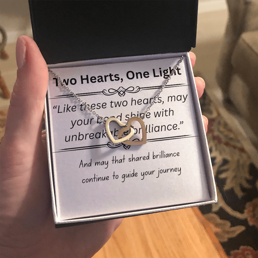 Two Hearts, One Light-Necklace