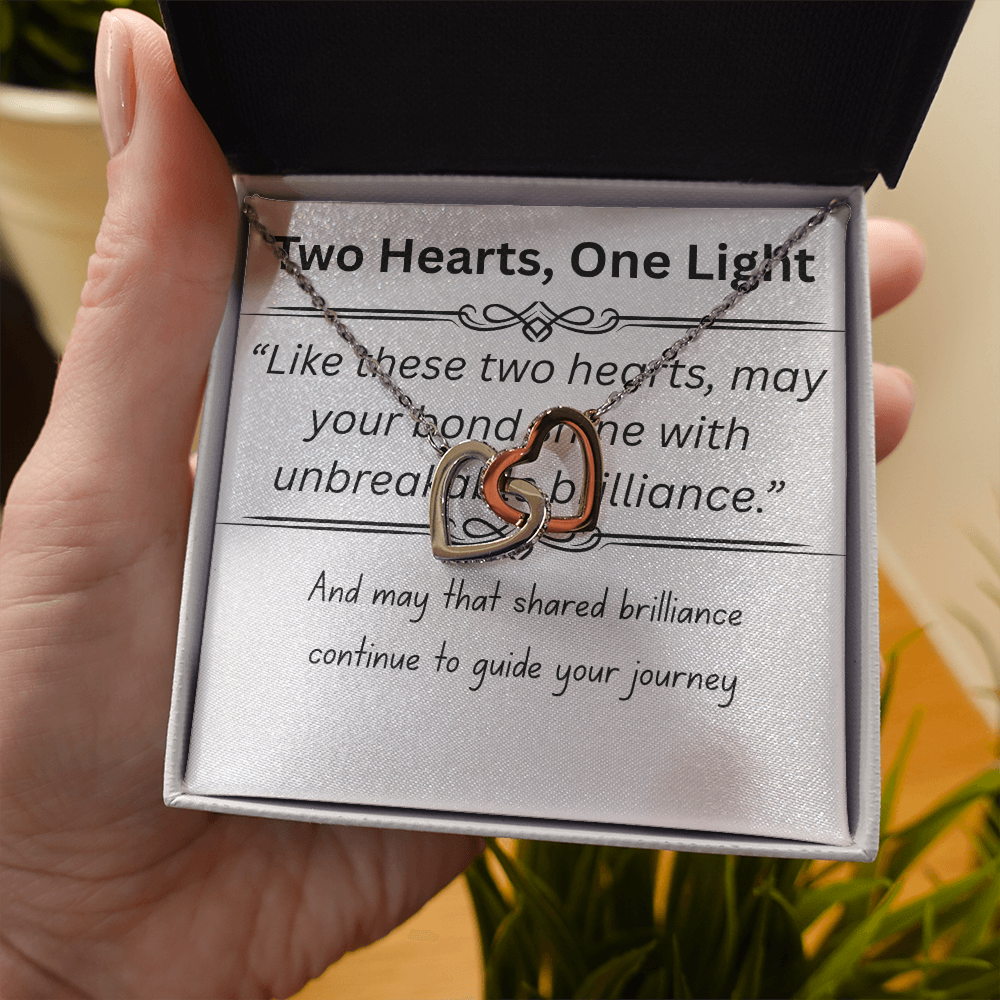 Two Hearts, One Light-Necklace