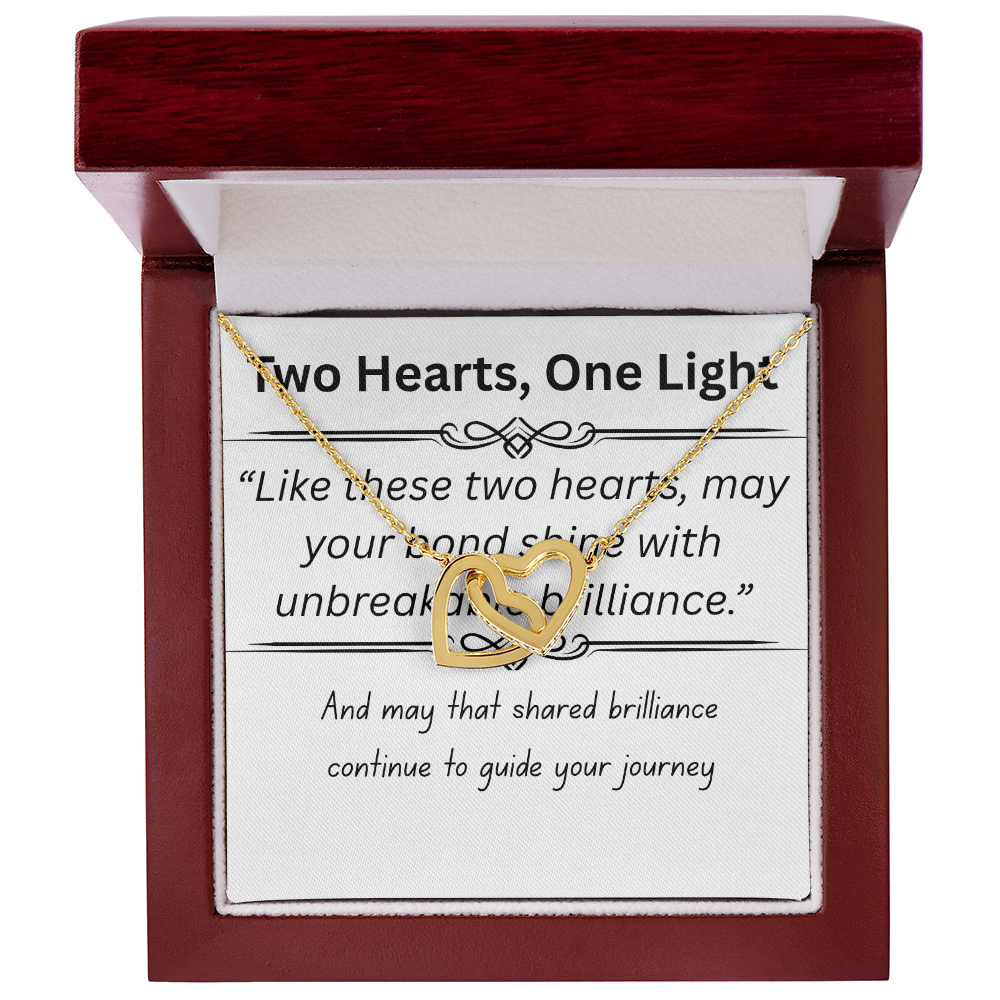 Two Hearts, One Light-Necklace