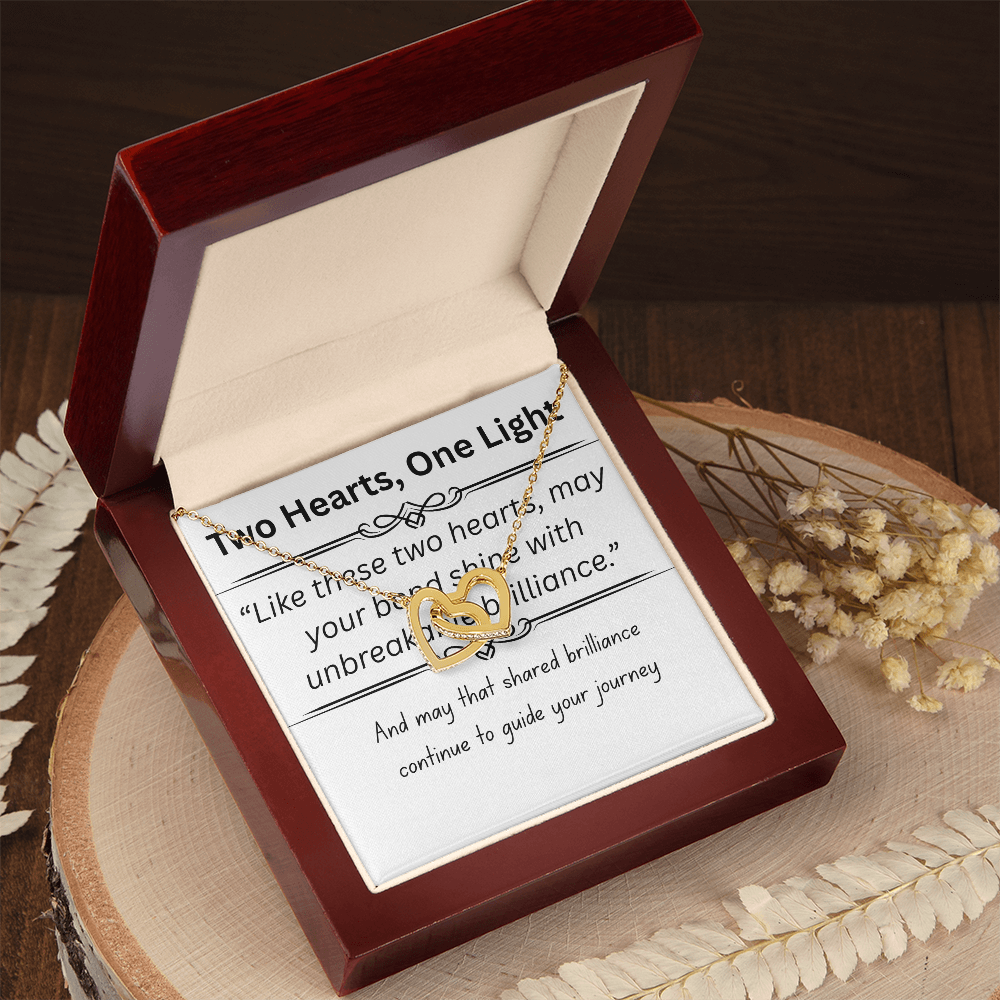 Two Hearts, One Light-Necklace