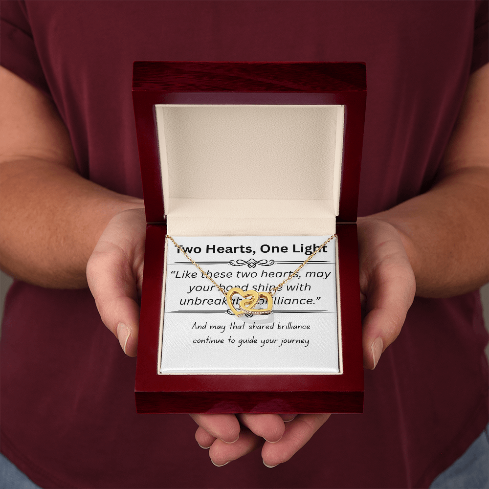 Two Hearts, One Light-Necklace