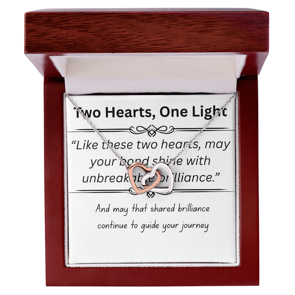 Two Hearts, One Light-Necklace
