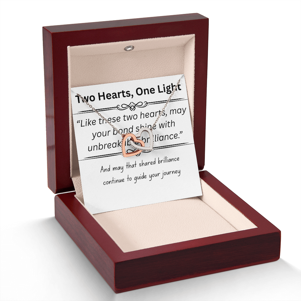 Two Hearts, One Light-Necklace