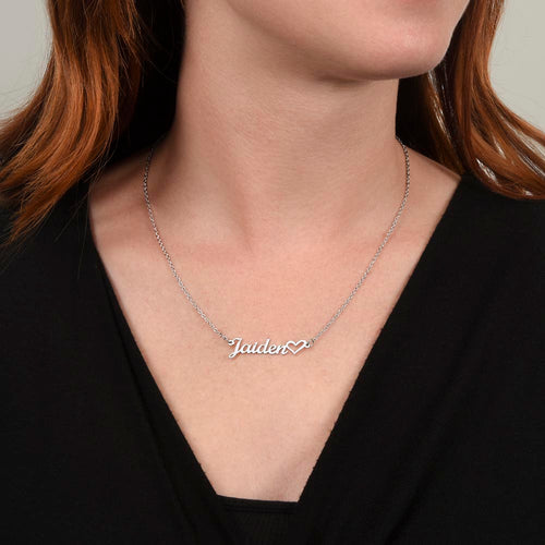 Personal-Heart  Name-Necklacr