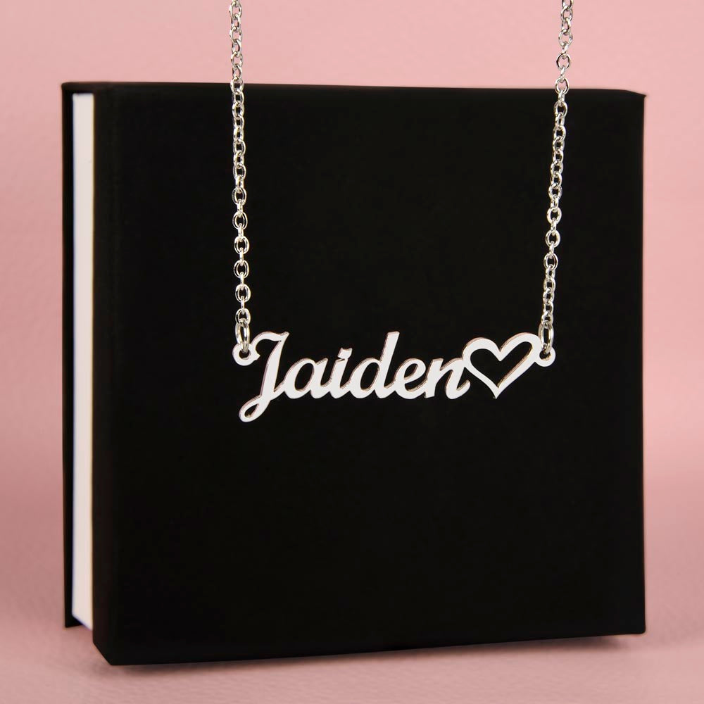 Personal-Heart  Name-Necklacr