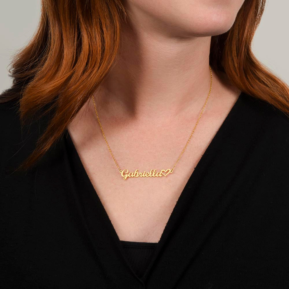 Personal-Heart  Name-Necklacr