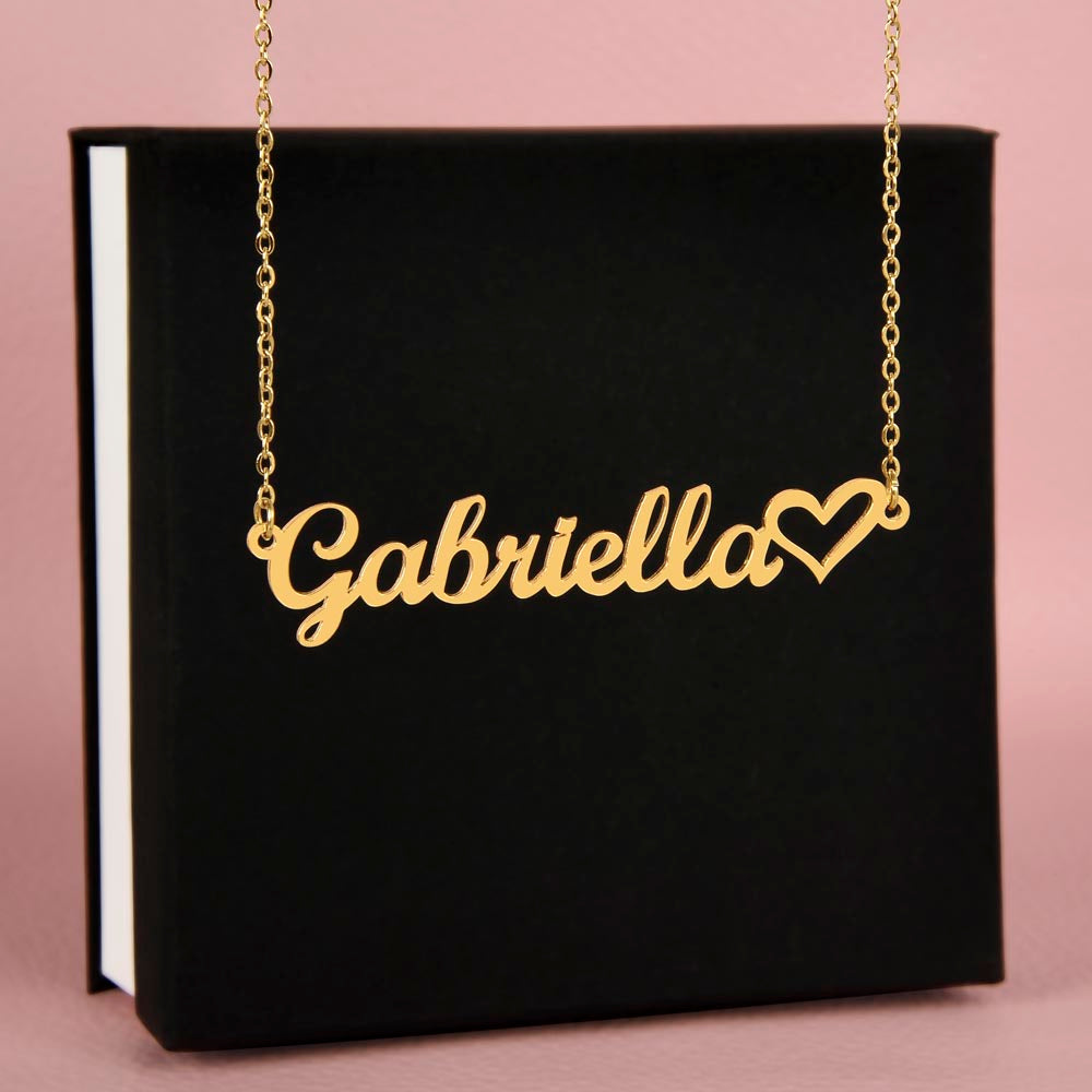Personal-Heart  Name-Necklacr